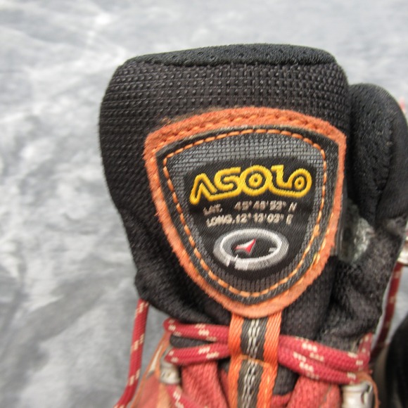 Asolo Hiking Boots Womens 6 Peach Black Gore-Tex Waterproof Lace-Up Outdoor‎ - Picture 4 of 16